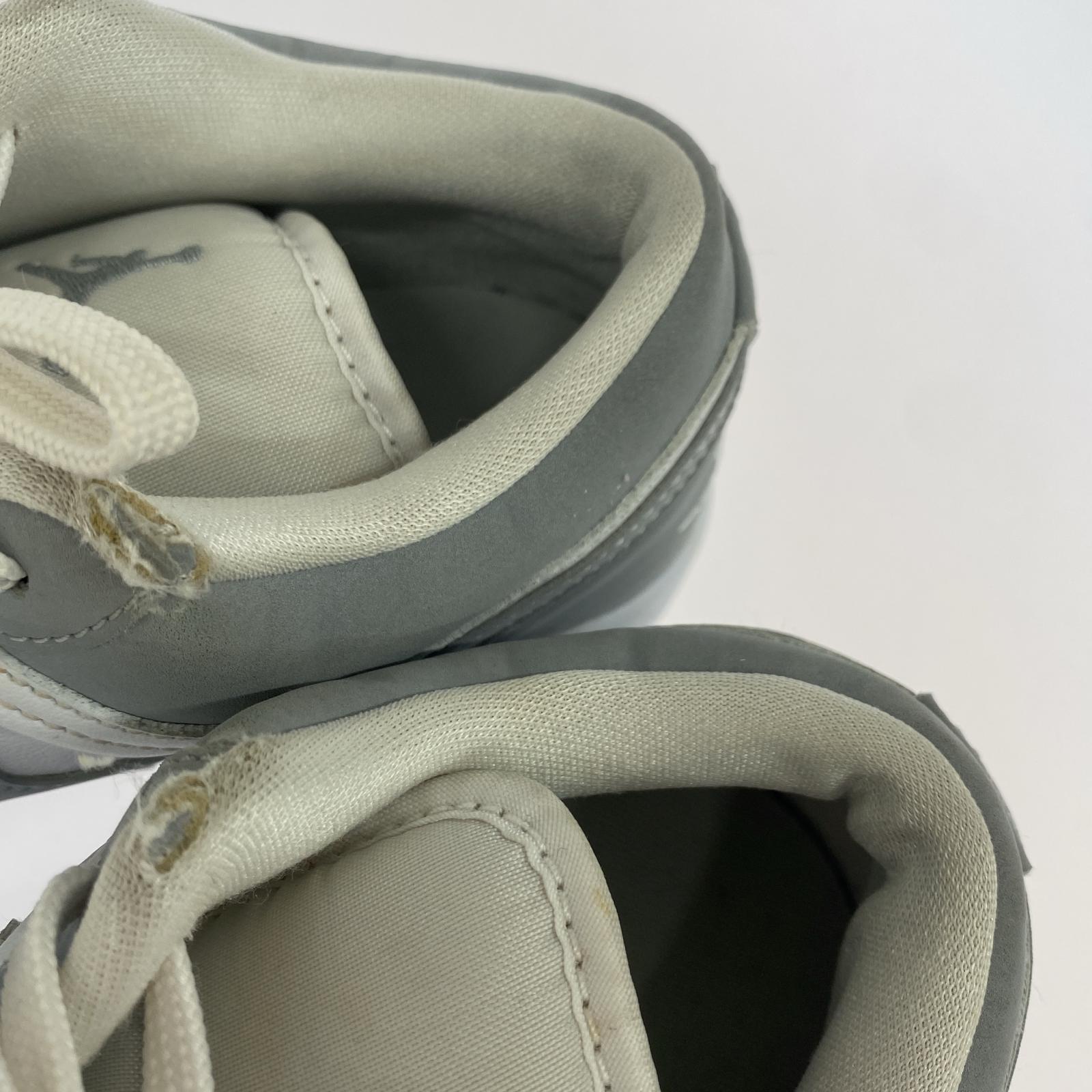 スニーカー AIR JORDAN 1 LOW WOLF GREY 24.5㎝ 24.5cm (US6 1/2 UK6 EU39)