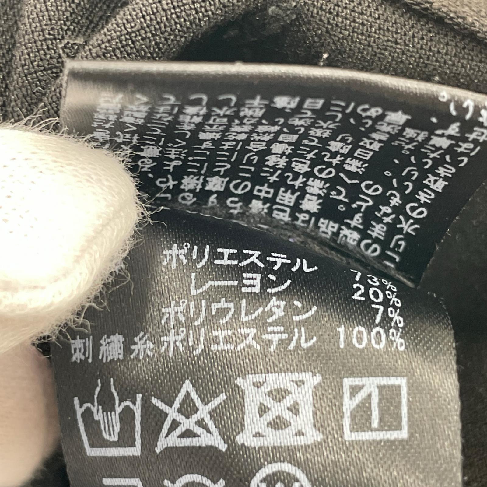 パンツ SLOBE citron. フラワーエンブロイダリーパンツ 38 ブラック