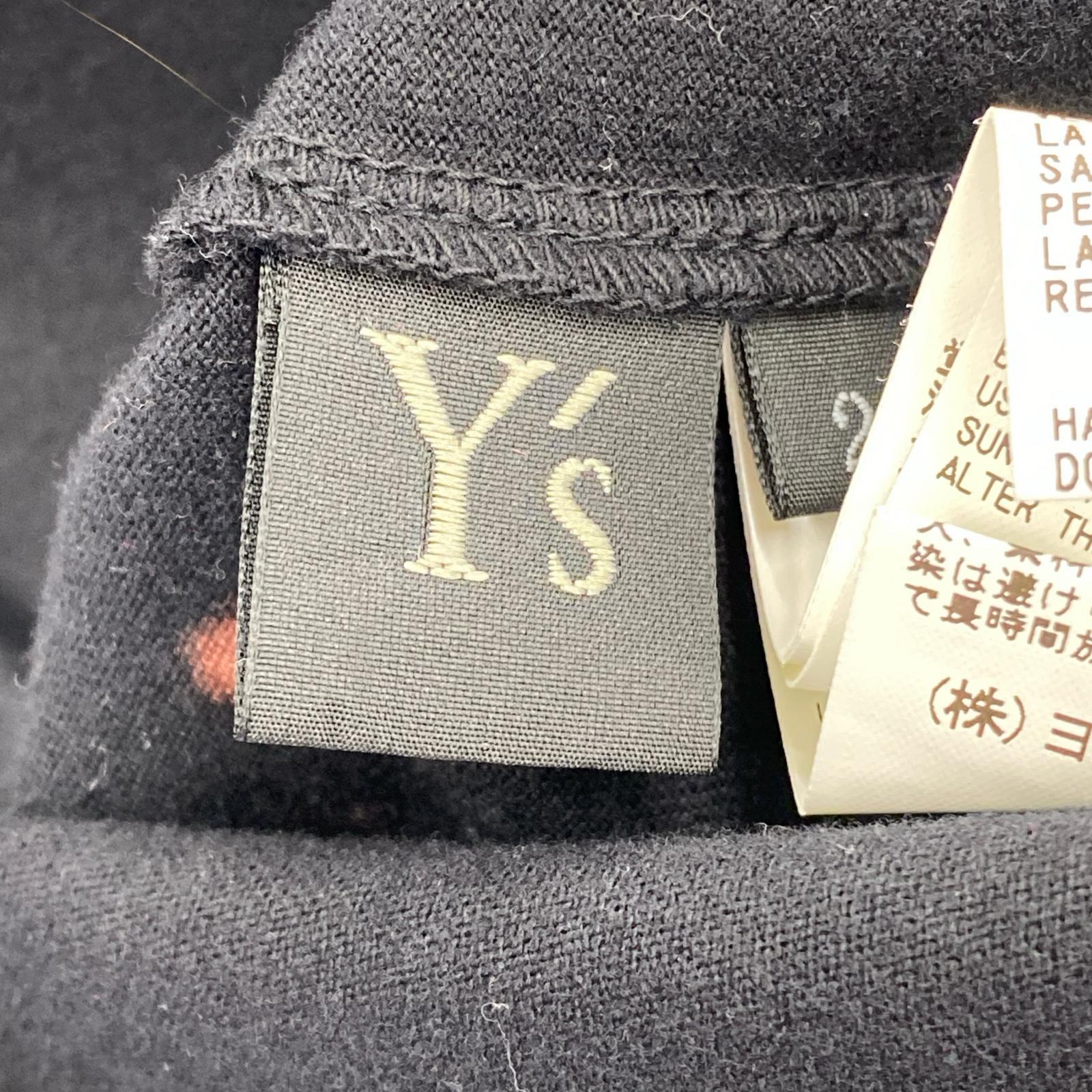 半袖Tシャツ Y's Cropped T-Shirt BLK 2 ブラック