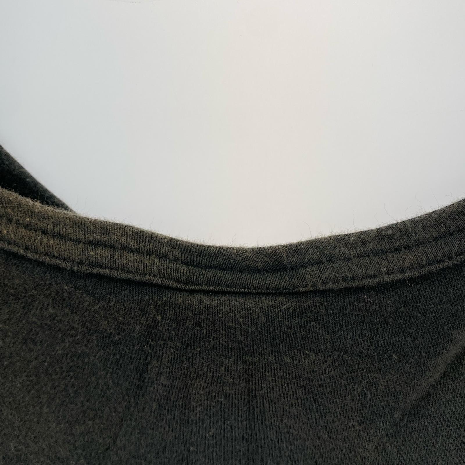 タンクトップ スナップボタン タンクトップ 黒 M M ブラック