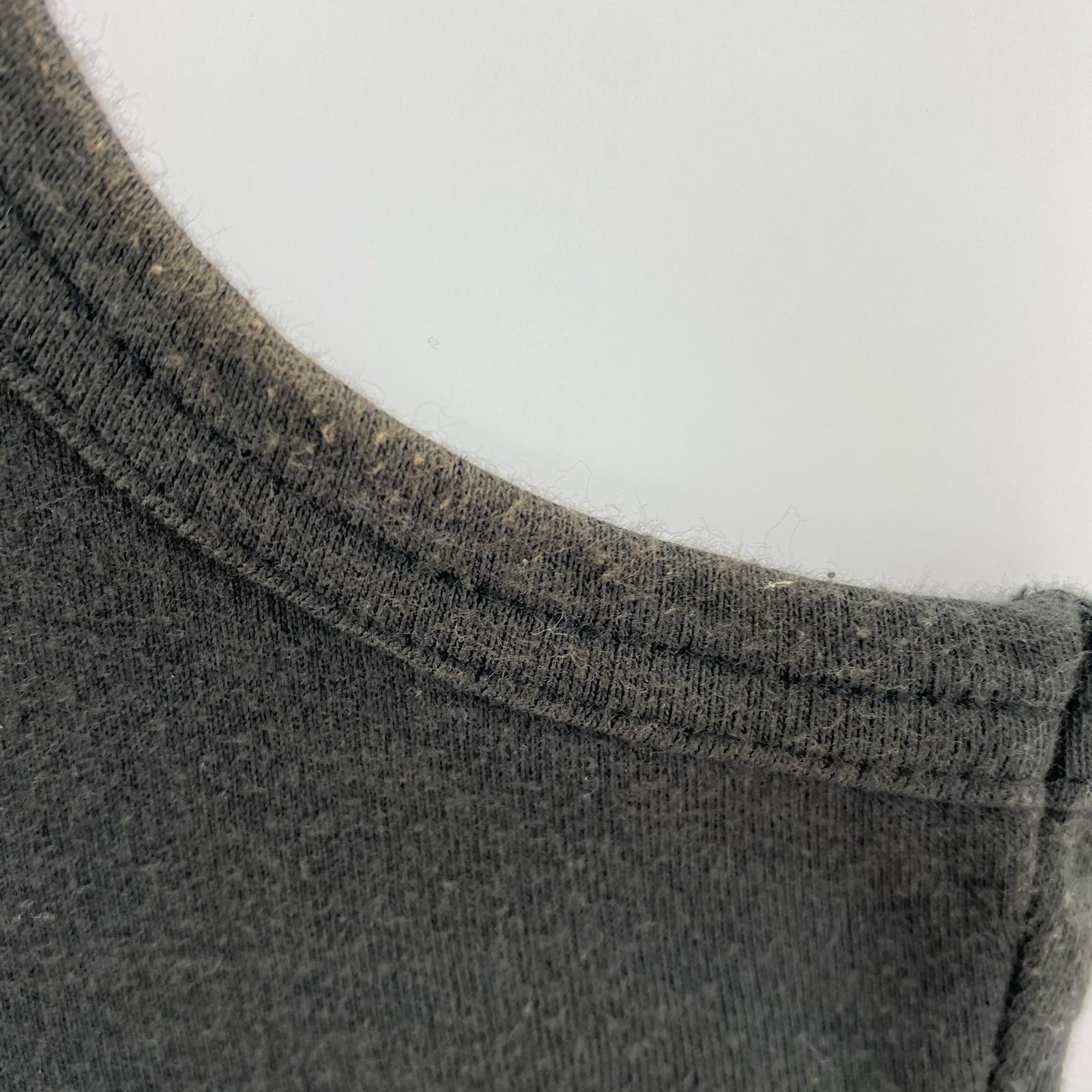 タンクトップ スナップボタン タンクトップ 黒 M M ブラック