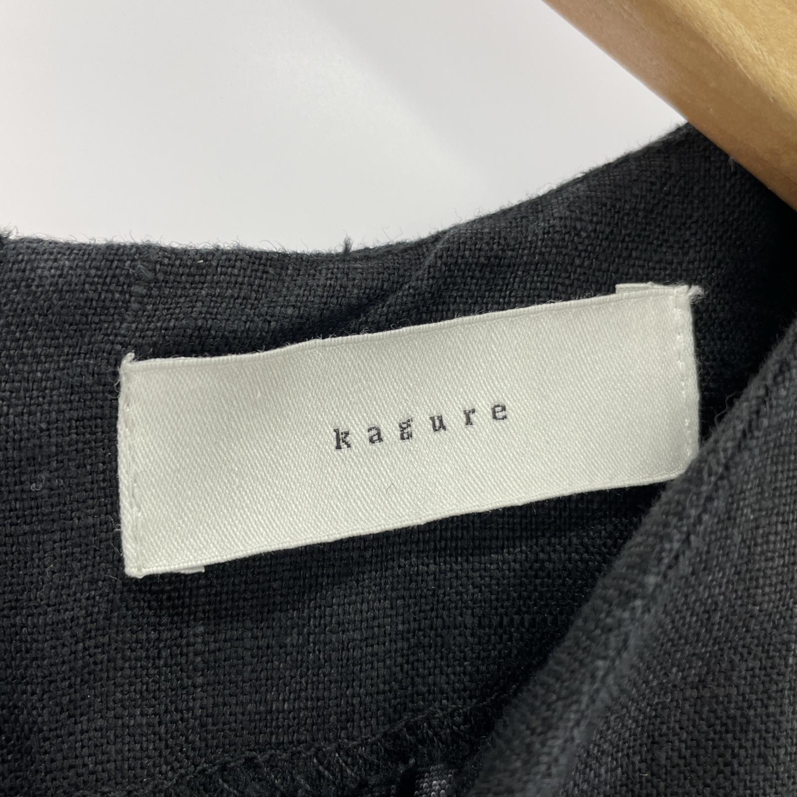 その他ボトムス kagure リネンオールインワン 0 GAA5-24S010 0 ブラック