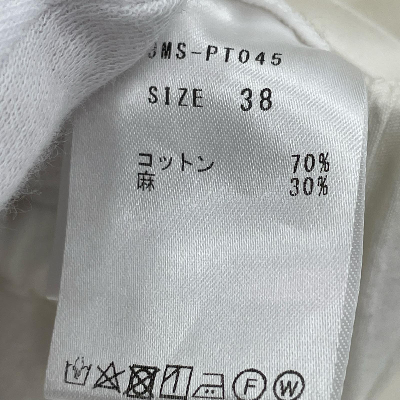 その他ボトムス LOHEN コットンバレルパンツ 白 LH23MS-PT045 (38) 38 ホワイト