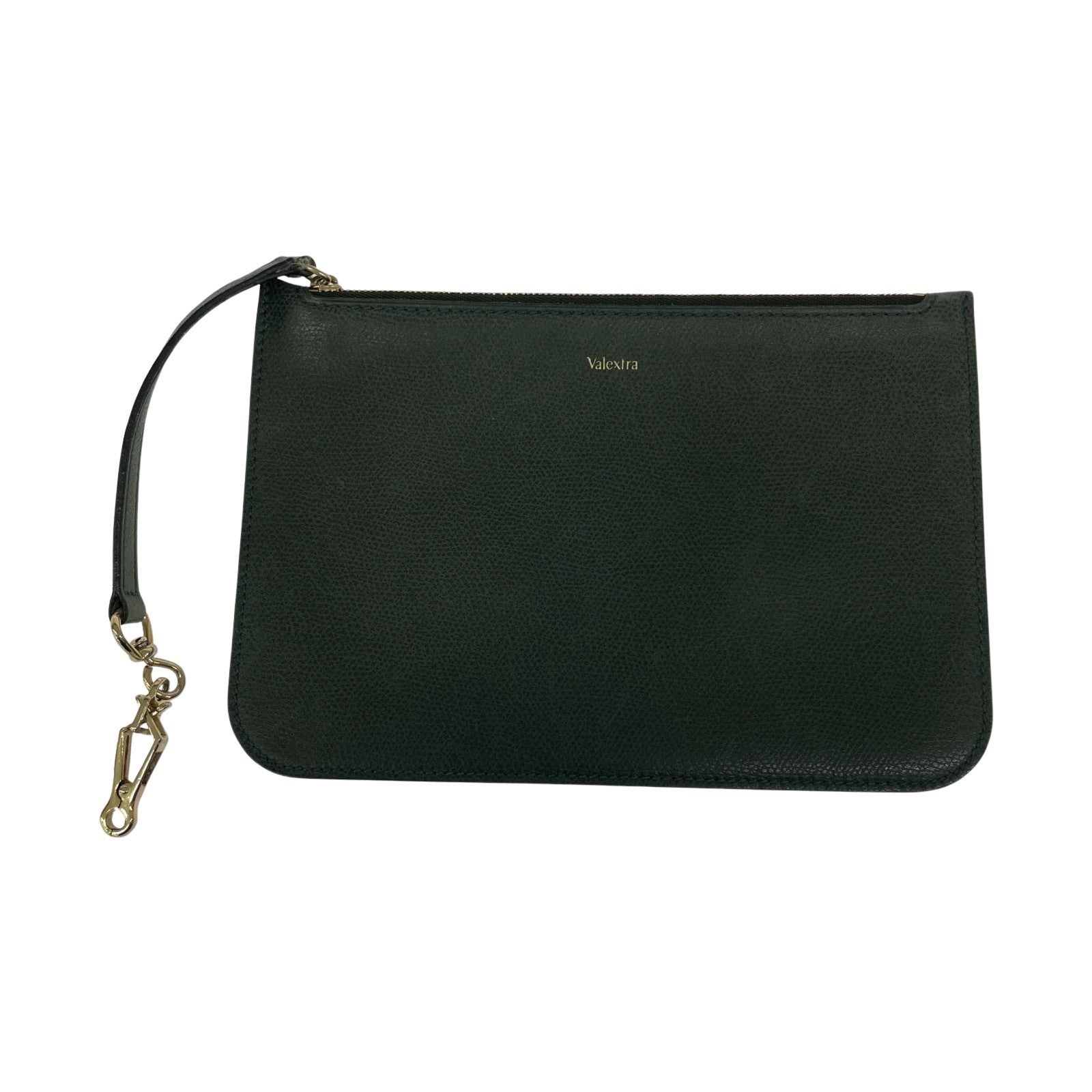 その他バッグ Valextra MULTI POCHETTE マルチポシェット ミッレプテンレザー グリーン
