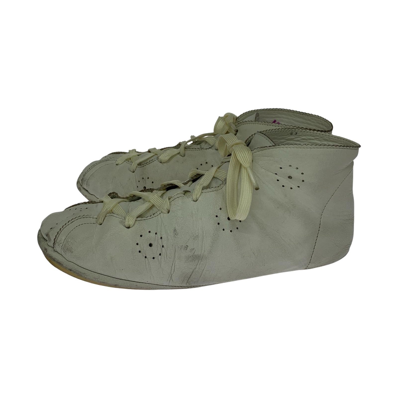 シューズ 98ss/Clustering Beauty/WHITE shoes/状態考慮 ホワイト
