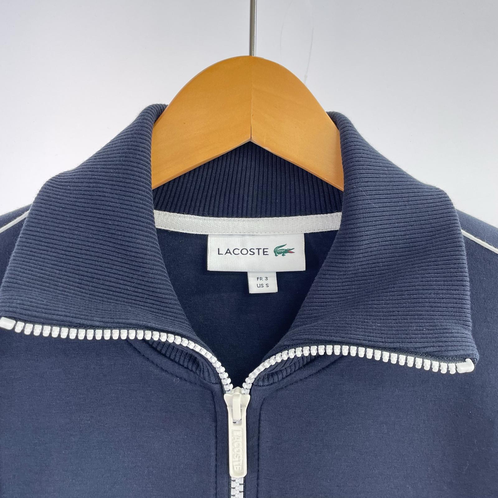 ジャケット LACOSTE トラックジャージ S ネイビー S ネイビー