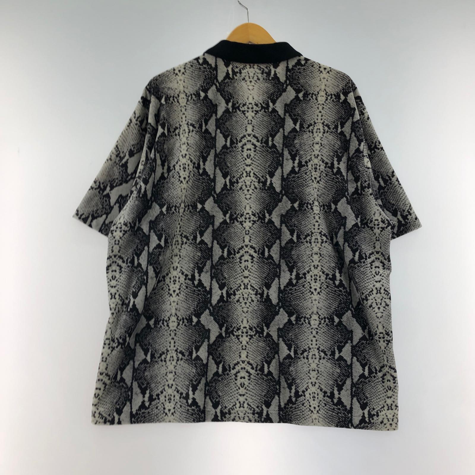 ポロシャツ 23SS PYTHON KNIT POLO SHIRT