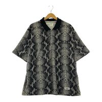 ポロシャツ 23SS PYTHON KNIT POLO SHIRT