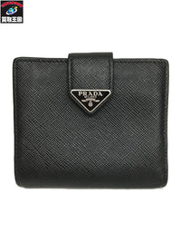PRADA サフィアーノ トライアングル 二つ折り財布