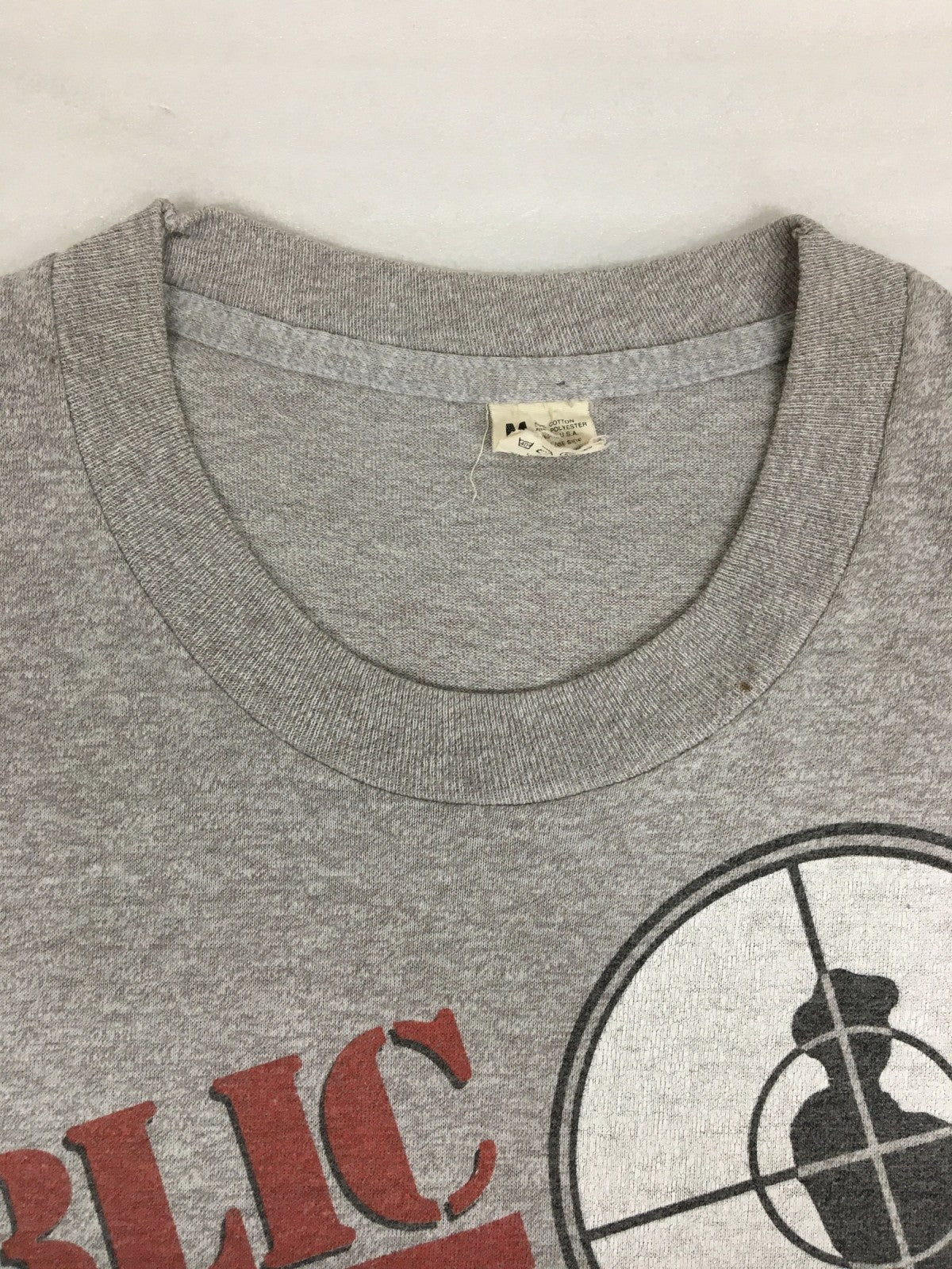半袖Tシャツ 90s SCREEN STARS PUBLIC ENEMY (M)