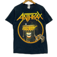 半袖Tシャツ バンドT ANTHRAX 黒 (M) M ブラック