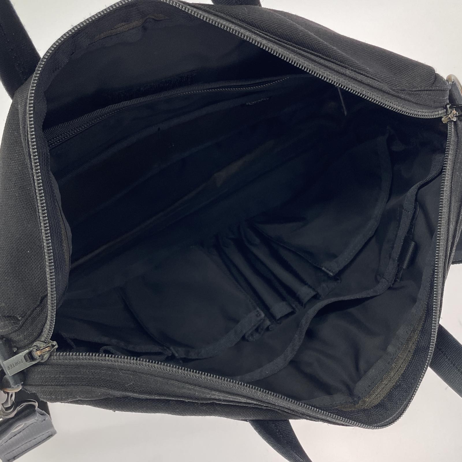 ショルダーバッグ PORTER TENSION CORDURA 2wayバッグ ブラック