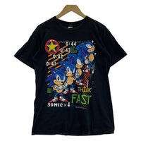 半袖Tシャツ 1992年 SEGA SONIC THE HEDGHOG プリントsstee ブラック