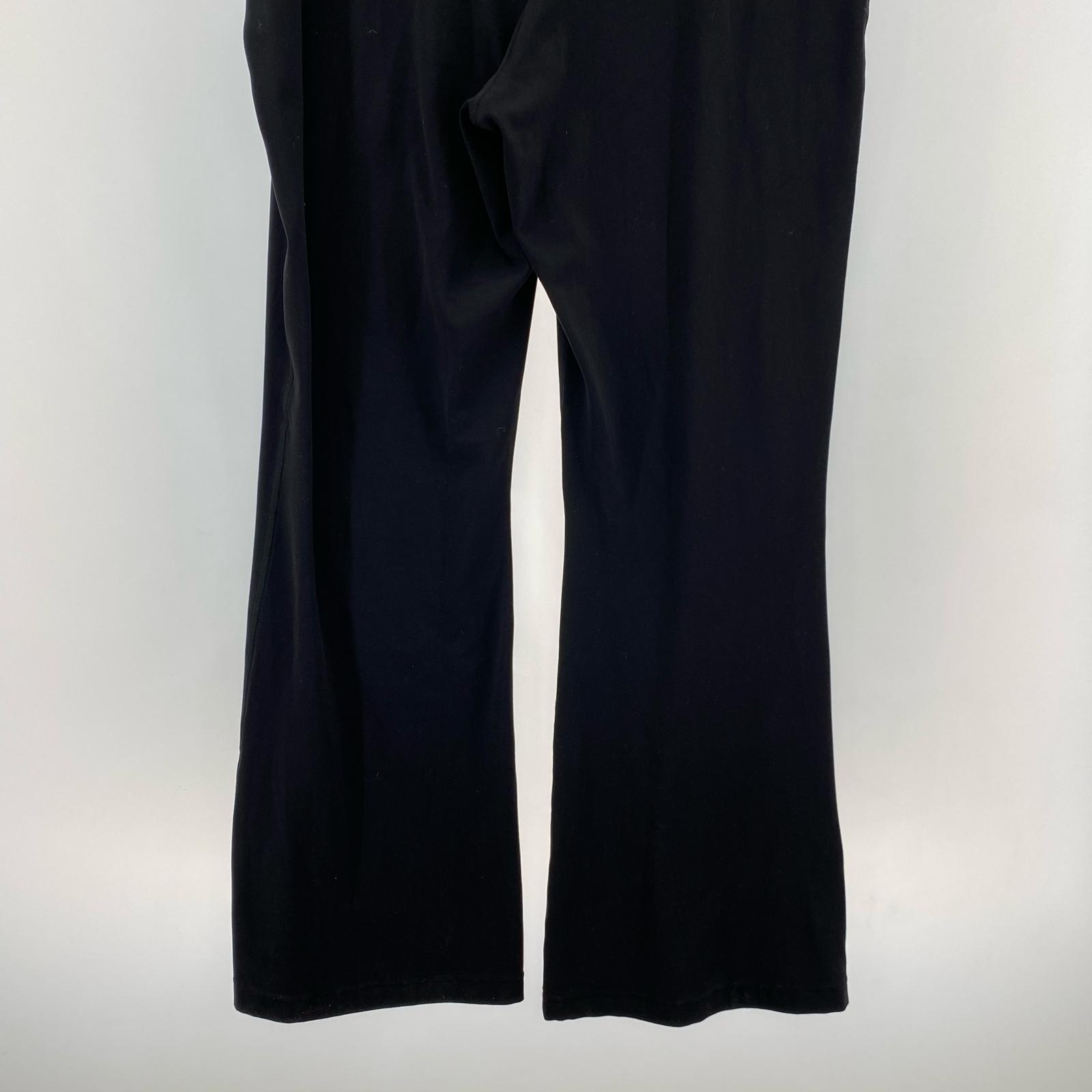 パンツ lululemon フレア 黒 (-) ブラック