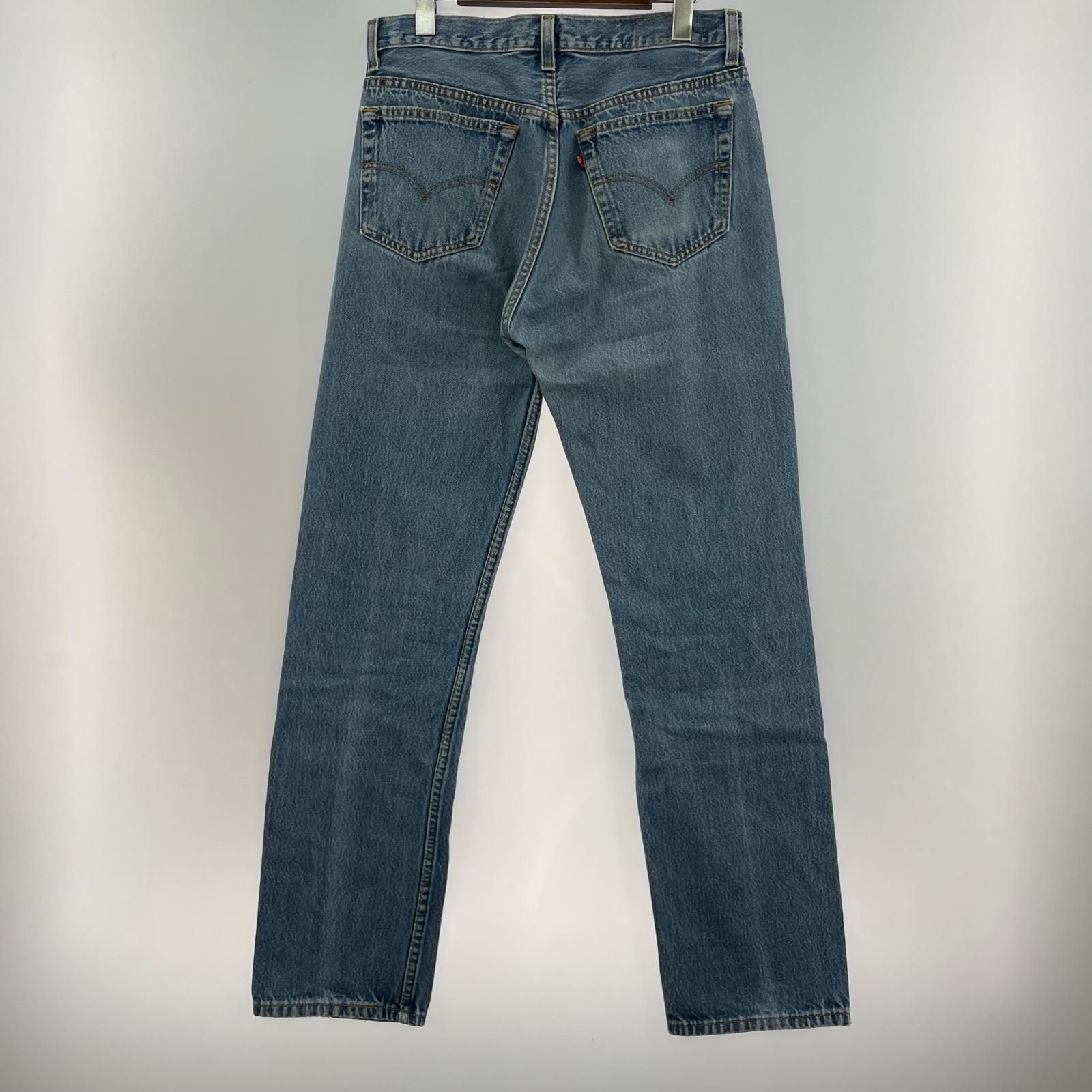 デニムパンツ 90s 501 USA製 青 (W32) ブルー