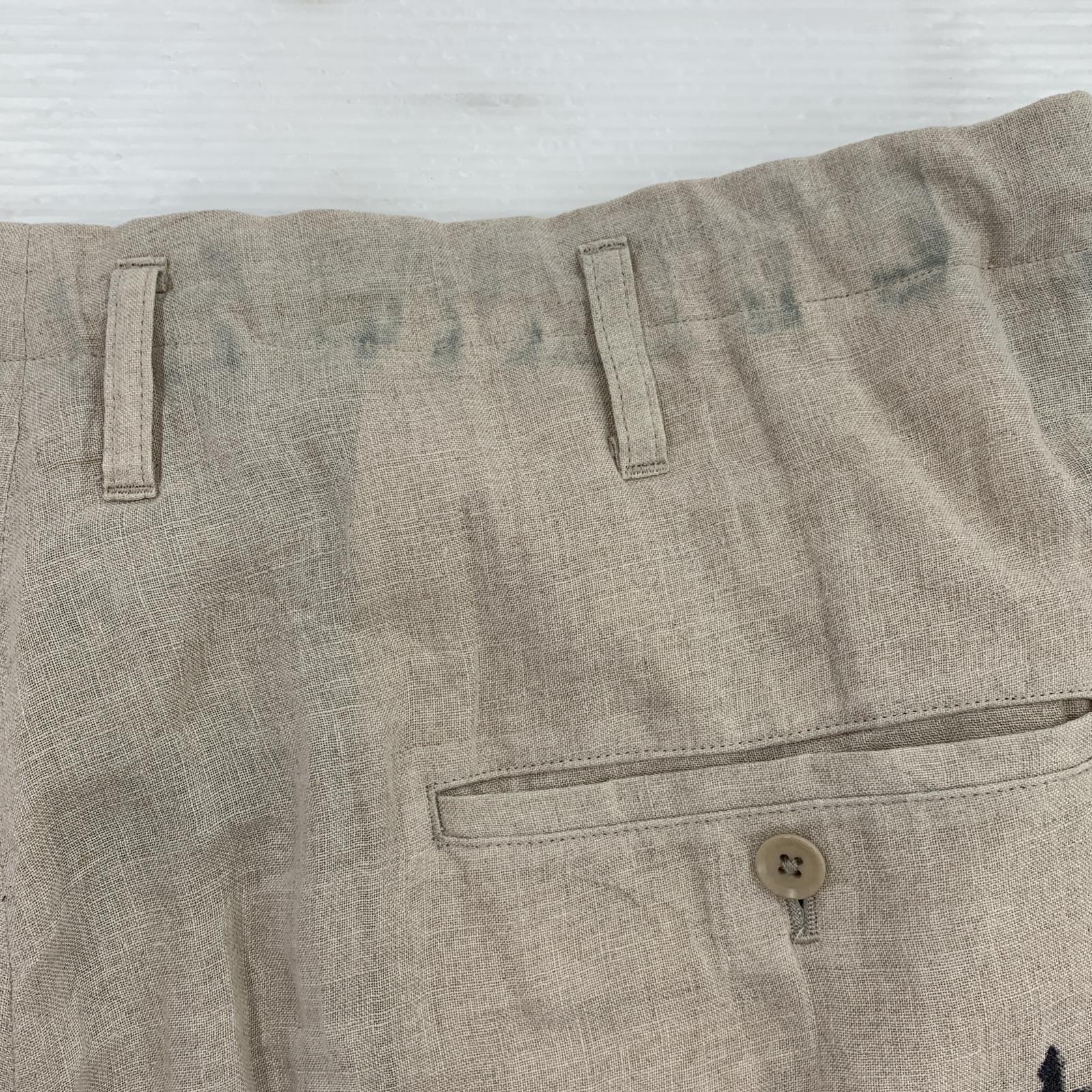 パンツ POUR HOMME 24SS Look7 U-LADY PRINT PANTS