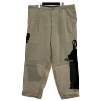 パンツ POUR HOMME 24SS Look7 U-LADY PRINT PANTS