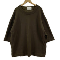 ニット VOAAOV Honey Comb Quarter Gauge Tops