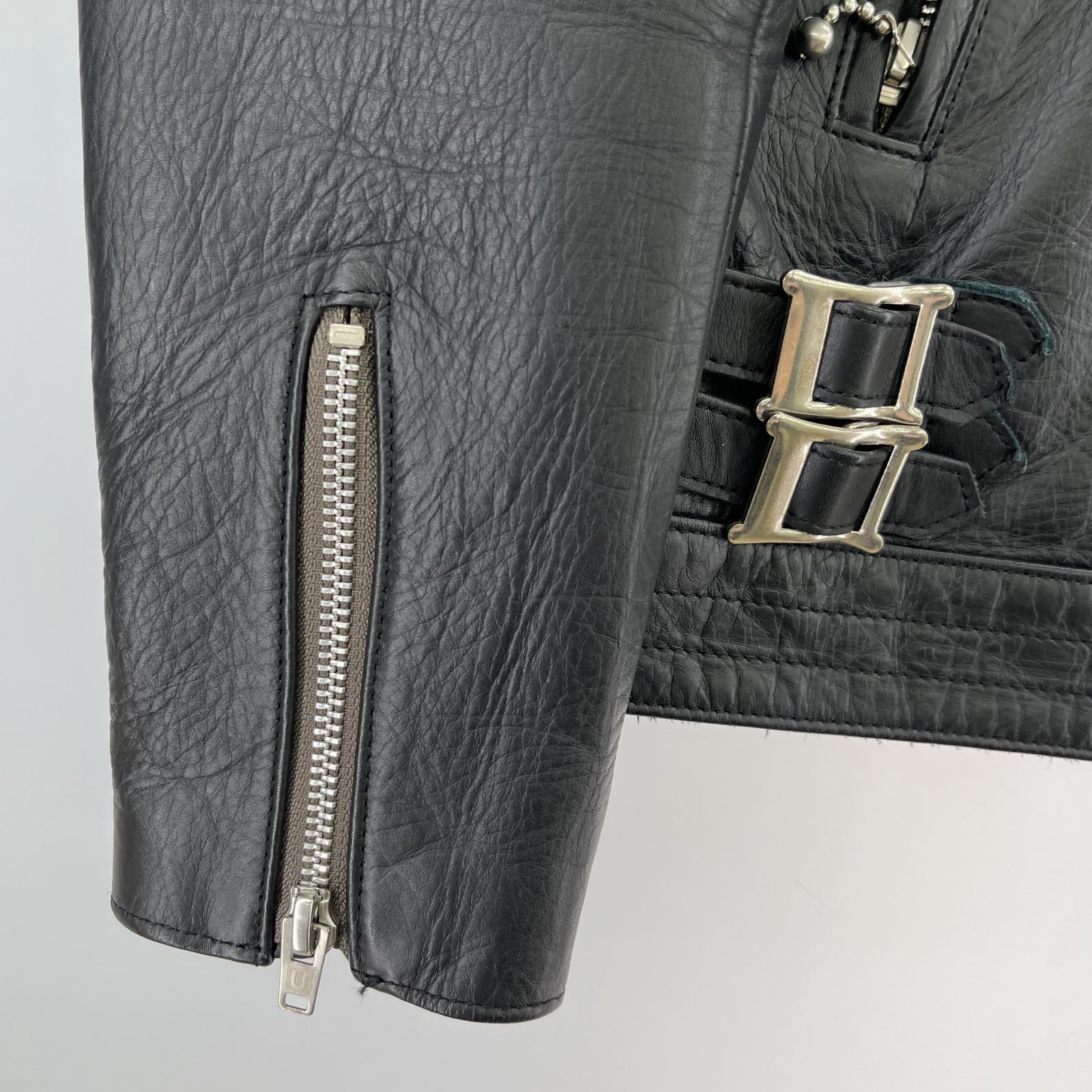 ジャケット UNDERCOVER 15SS LEATHER RIDERS JACKET ライダースジャケット 1 ブラック 1 ブラック