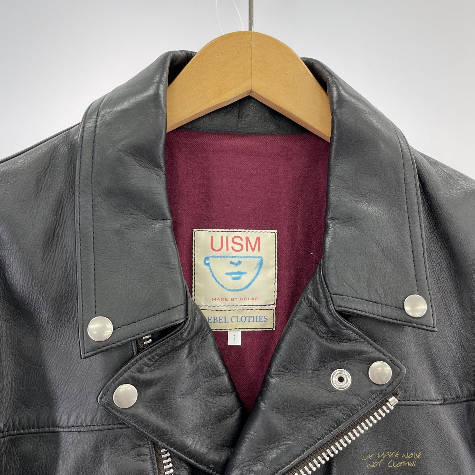 ジャケット UNDERCOVER 15SS LEATHER RIDERS JACKET ライダースジャケット 1 ブラック 1 ブラック