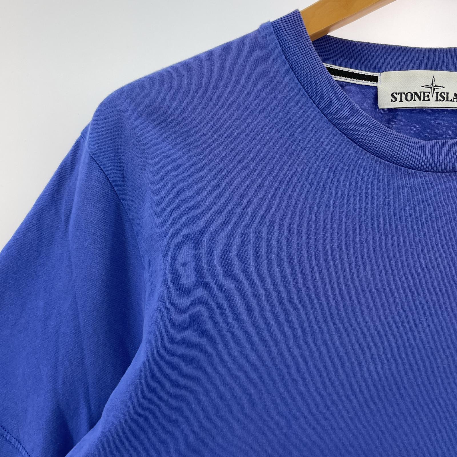 半袖Tシャツ REFLECTIVE LOGO S/S TEE BLU S ブルー