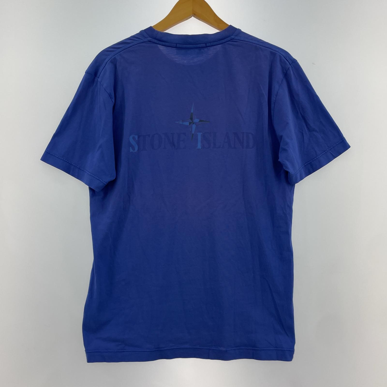 半袖Tシャツ REFLECTIVE LOGO S/S TEE BLU S ブルー