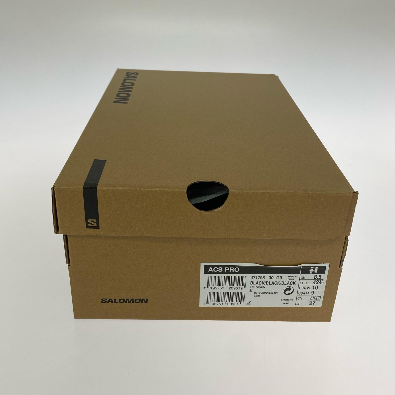 シューズ ACS PRO(27.0) 27cm (US9 UK8 1/2 EU44) ブラック