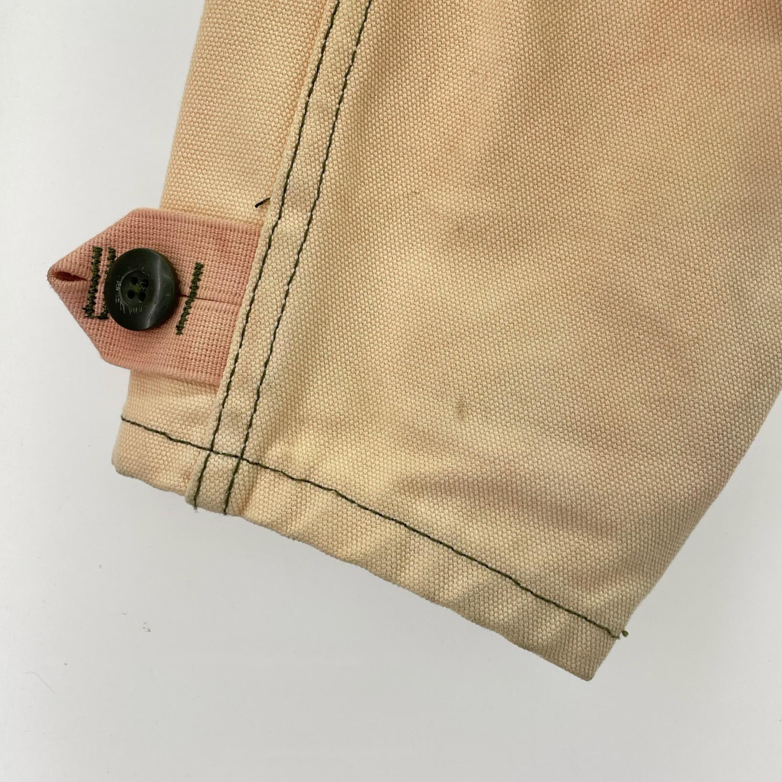ミリタリージャケット Maden Workwear モーターサイクルジャケット S M ピンク