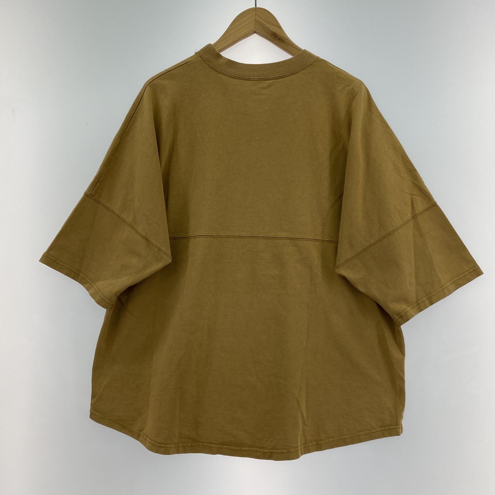 半袖Tシャツ is-ness 半袖Tシャツ・カットソー L ベージュ