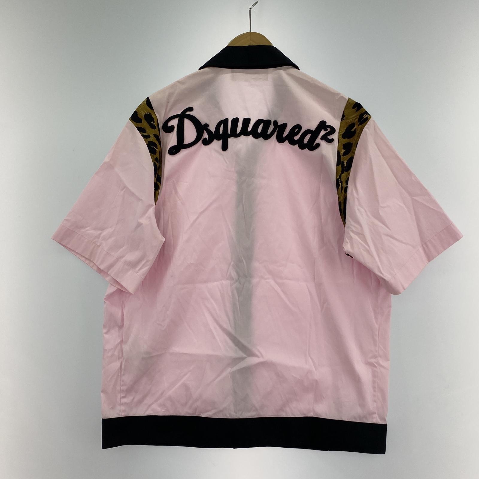 半袖シャツ DSQUARED2 半袖シャツ 44 ピンク