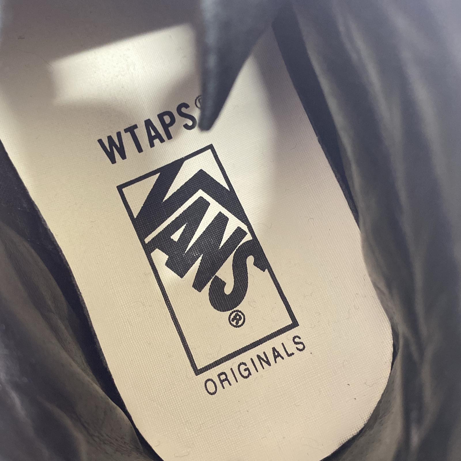 スニーカー WTAPS SK8-Hi LX CROSS BONES ブラック