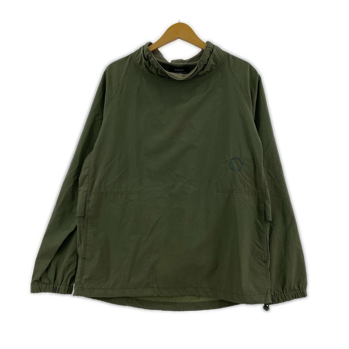 長袖Tシャツ タフタスモック 緑 L L