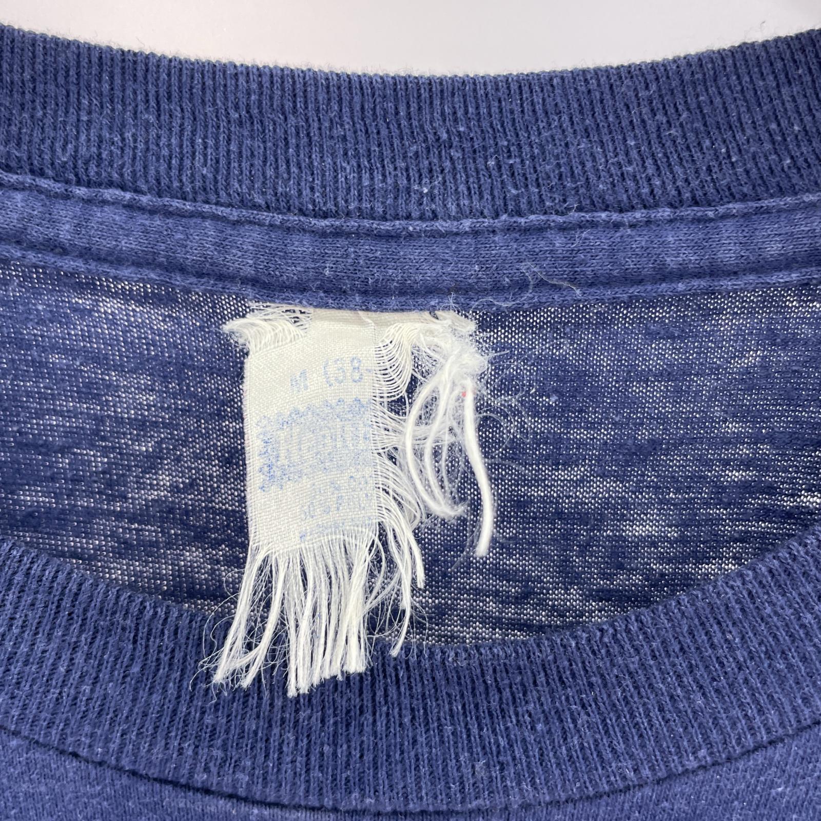 半袖Tシャツ Healthknit 70s-80s ポケットTee ブルー