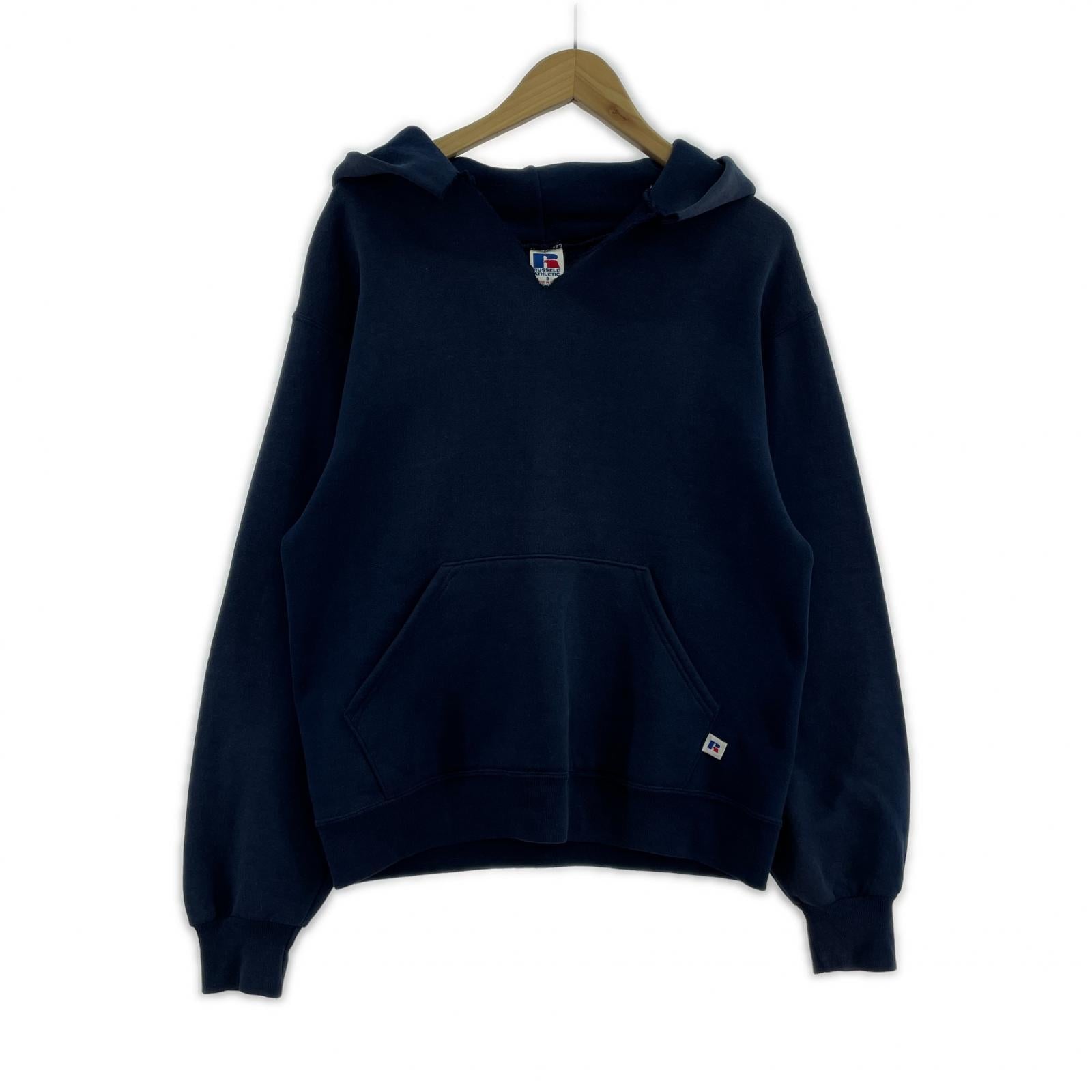 パーカー russell athletic 90s/ネイビー S ネイビー