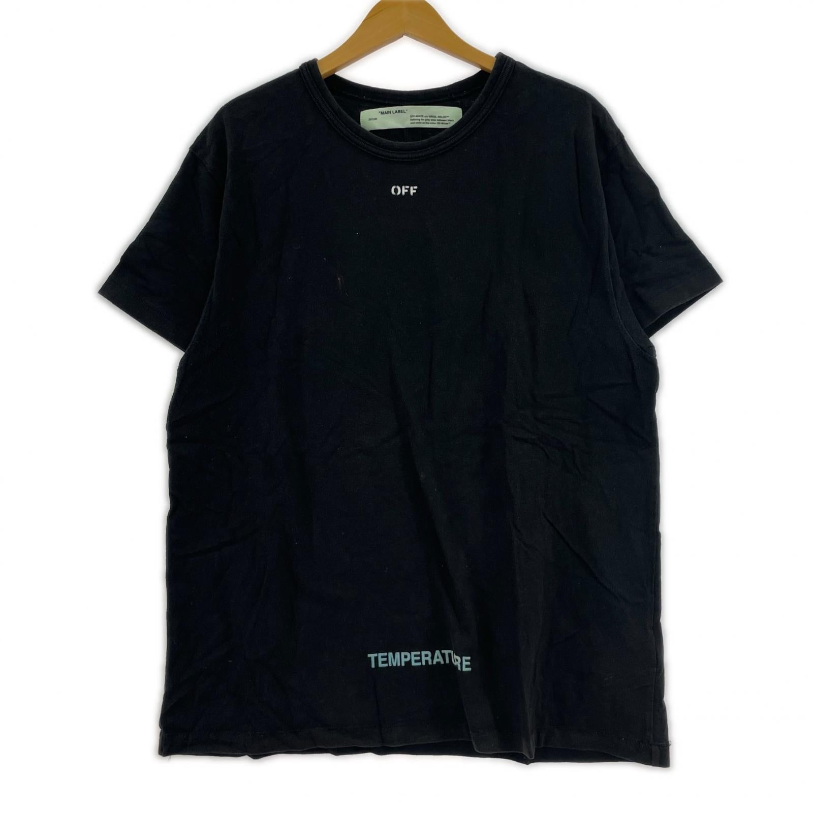 半袖Tシャツ 18SS DIAG TEMPERATURE S/S TEE (S) S ブラック