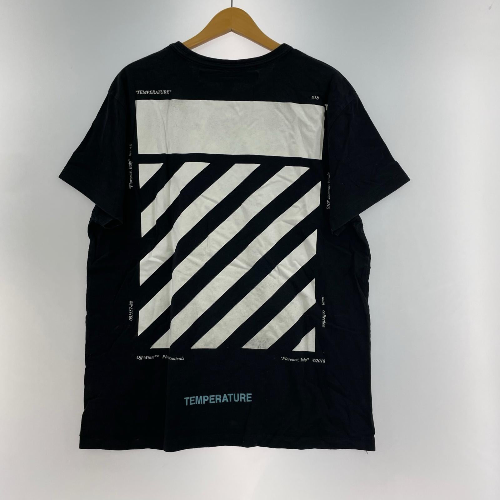 半袖Tシャツ 18SS DIAG TEMPERATURE S/S TEE (S) S ブラック