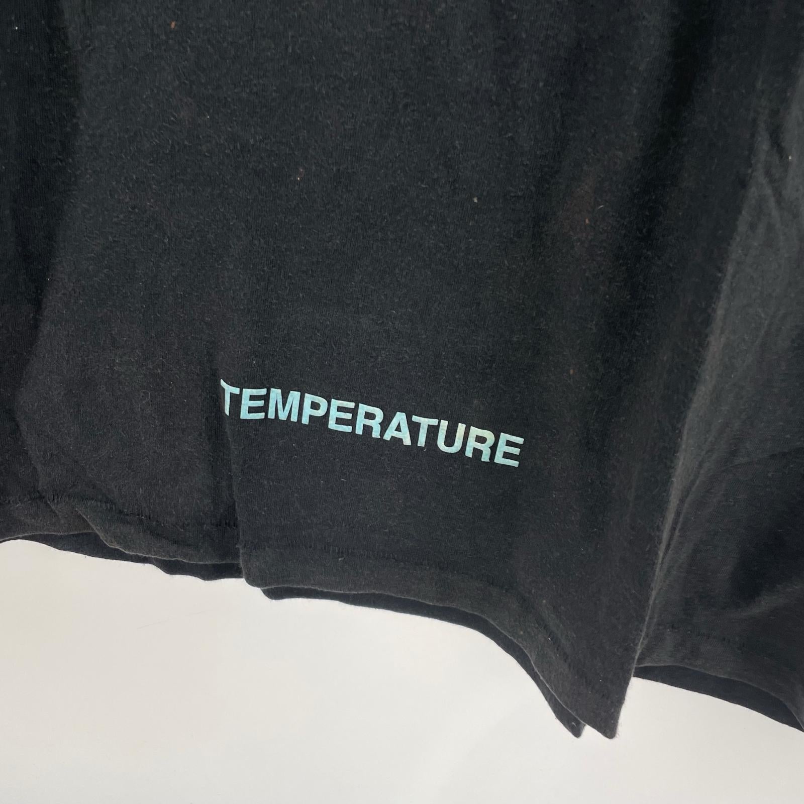 半袖Tシャツ 18SS DIAG TEMPERATURE S/S TEE (S) S ブラック