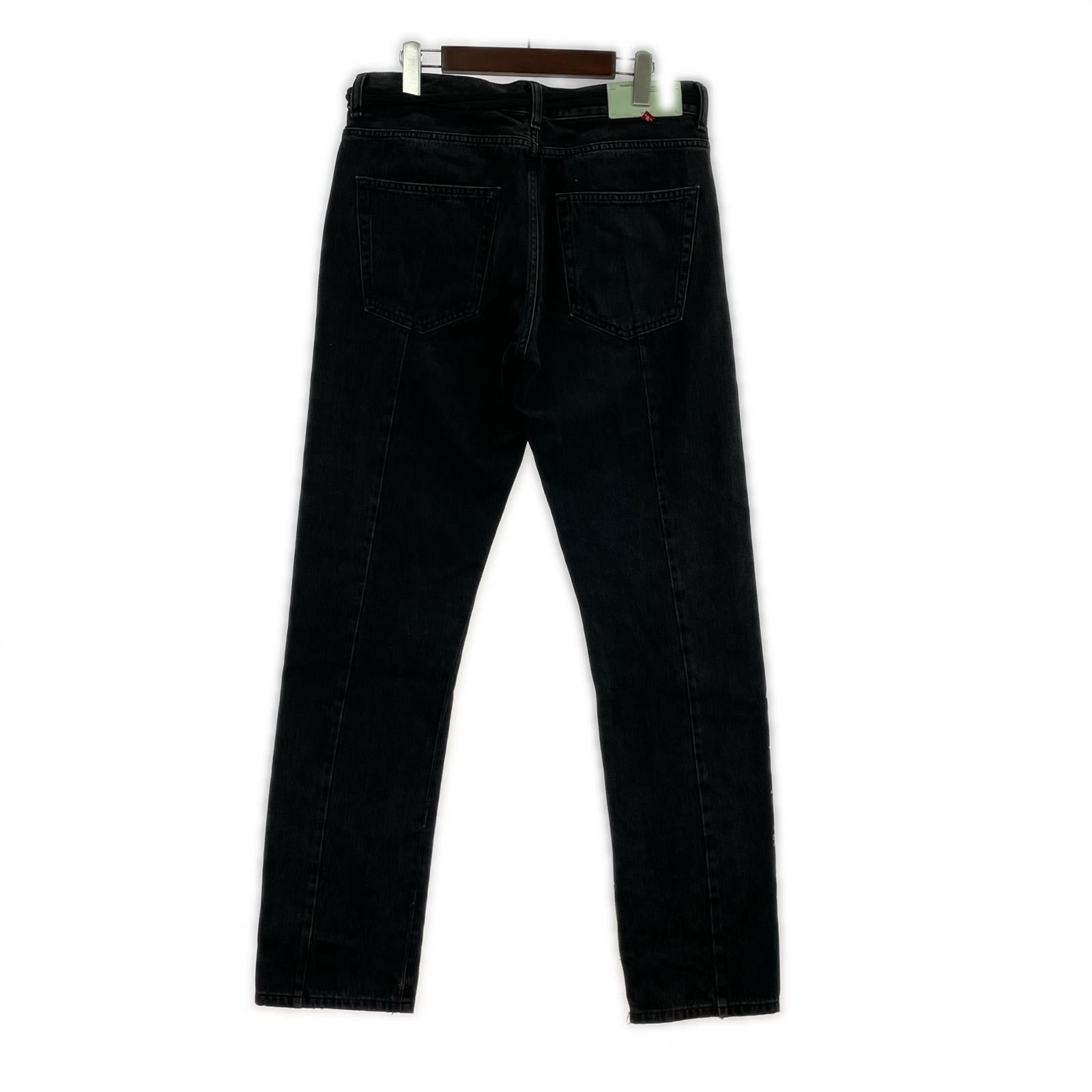 デニムパンツ PROGRESSIVE NUMBER DENIM (32) 32 ブラック