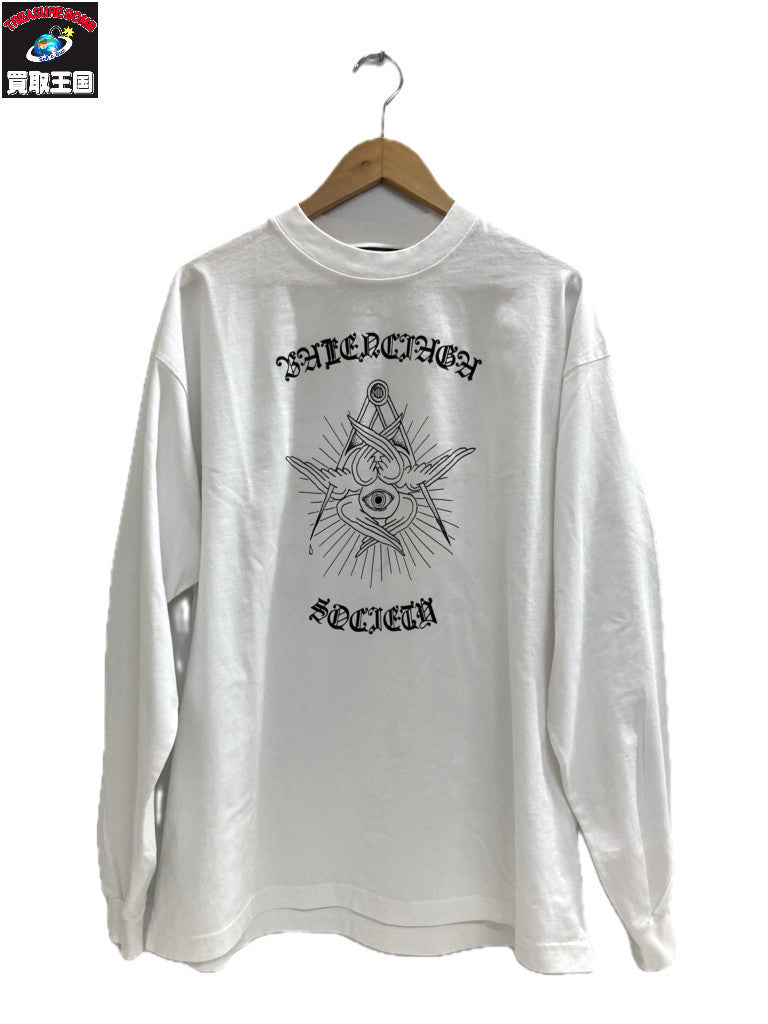 BALENCIAGA 20AW Free Your Mind XS WHT