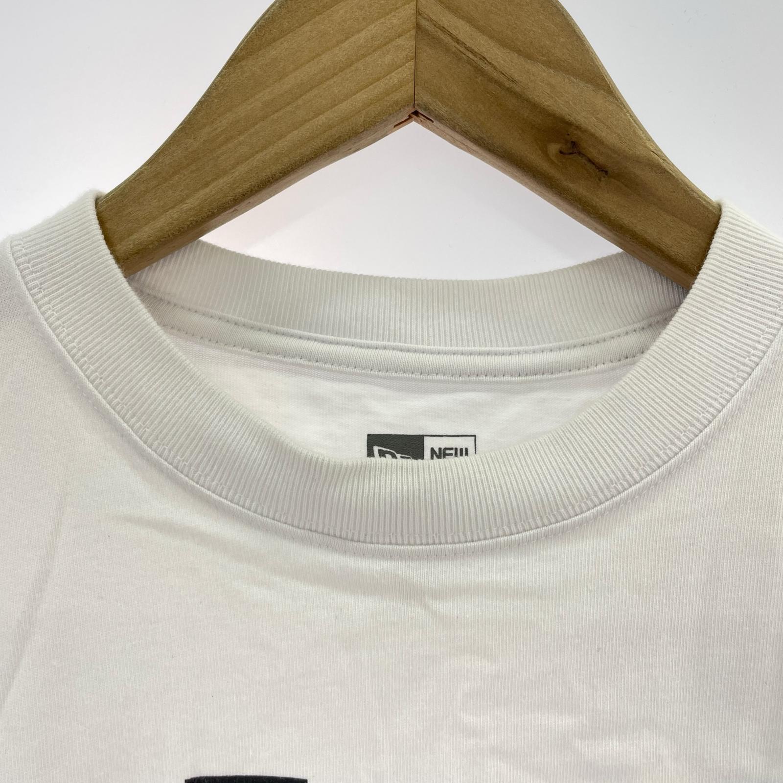 半袖Tシャツ 24SS NEWERA ロゴ 白 S S ホワイト