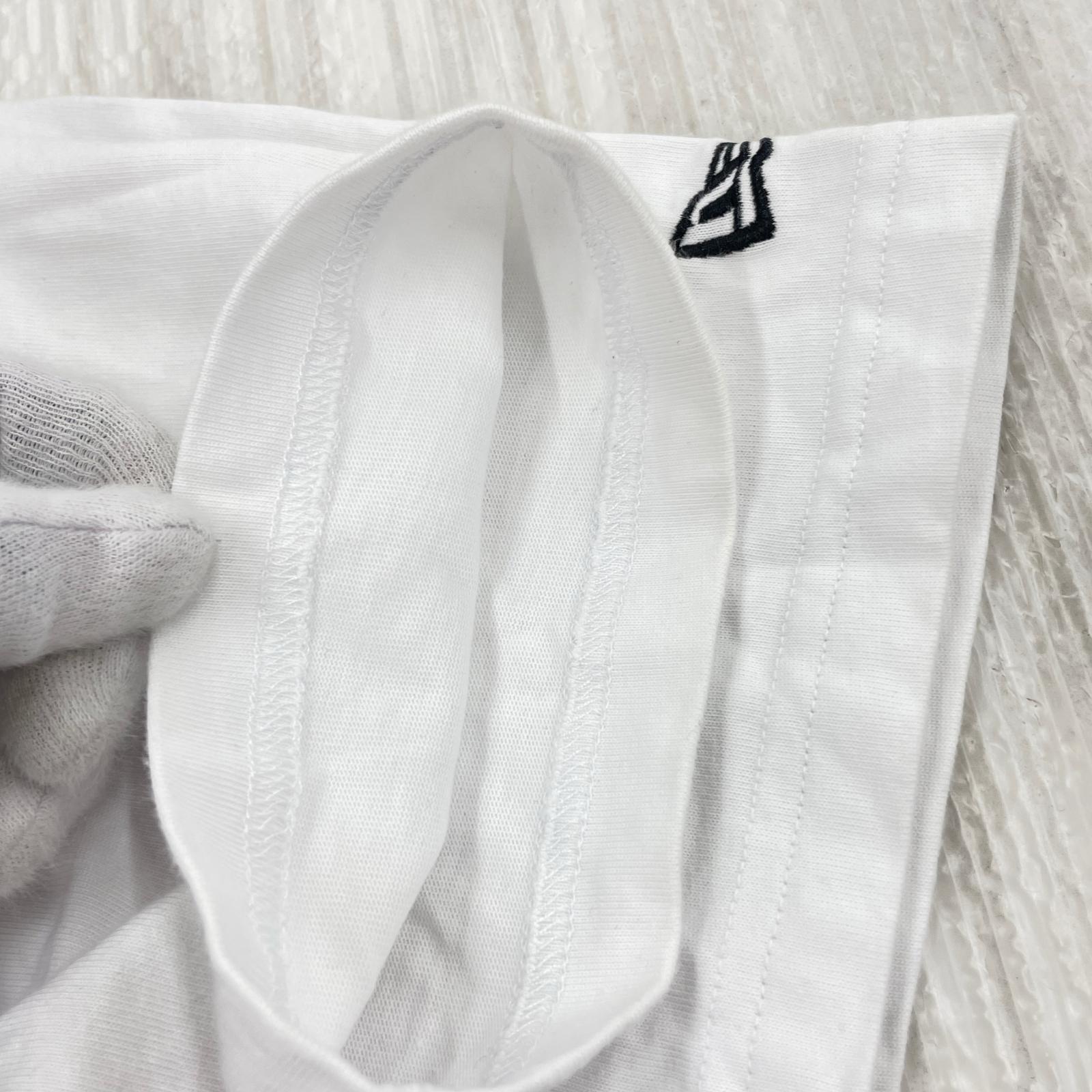 半袖Tシャツ 24SS NEWERA ロゴ 白 S S ホワイト