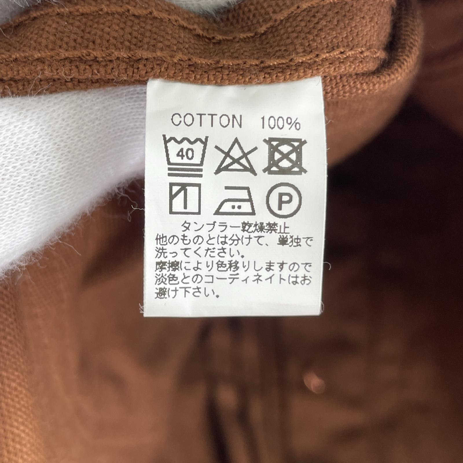 デニムジャケット BONCOURA 1st ブラウンダック デニムジャケット 38 ブラウン