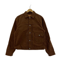 デニムジャケット BONCOURA 1st ブラウンダック デニムジャケット 38 ブラウン
