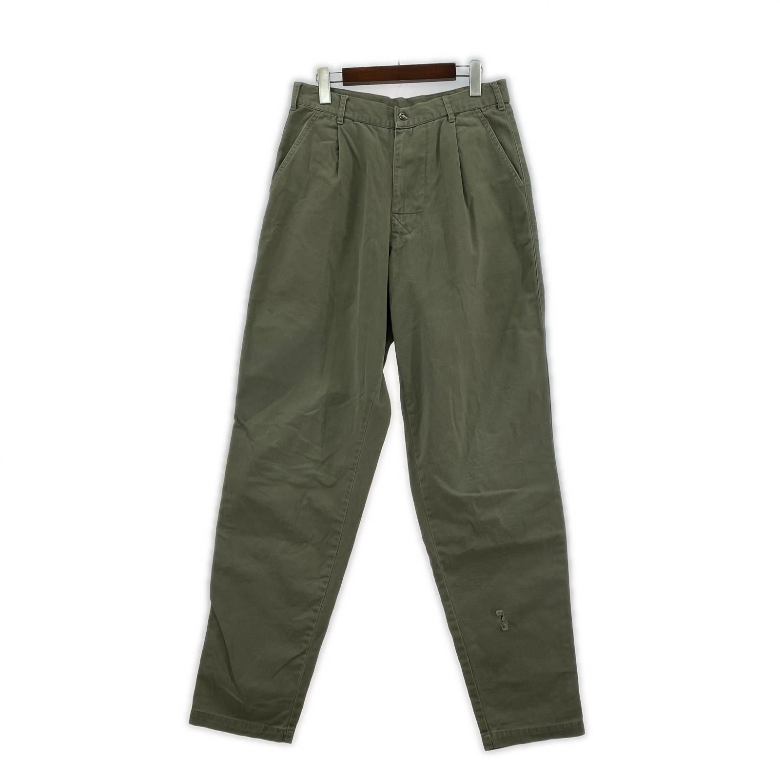 パンツ OLD STUSSY 80s USA製 黒タグ パンツ(32) オリーブ系 32