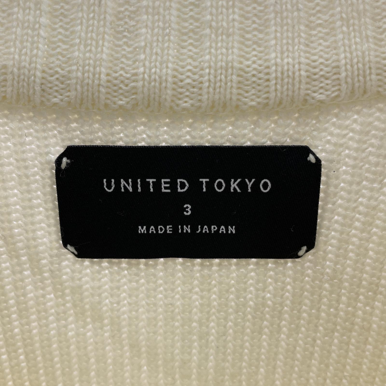 ニット ウールクールニットプルオーバー WHT 3 ホワイト