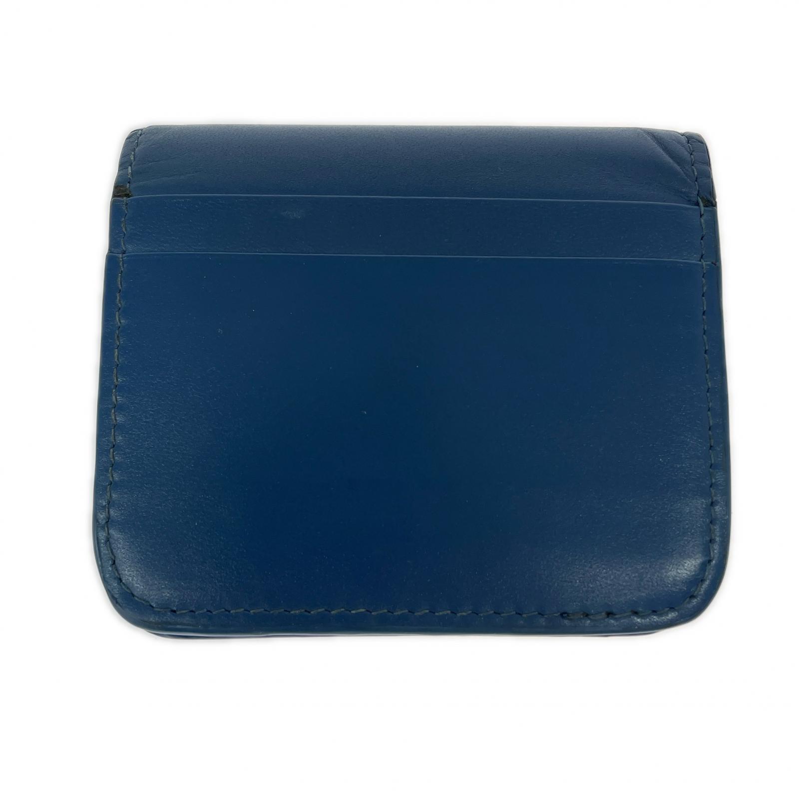 Balenciaga/二つ折り財布/BLU/594216