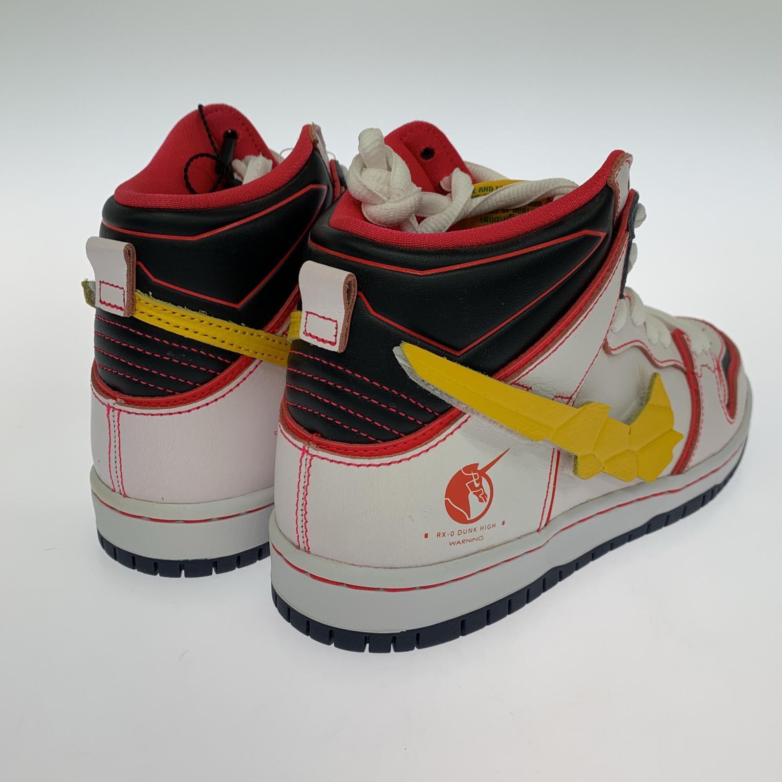 スニーカー ×Gundam Unicorn Dunk High PRO QS 25.5cm 25.5cm (US7 1/2 UK7 EU41) ホワイト