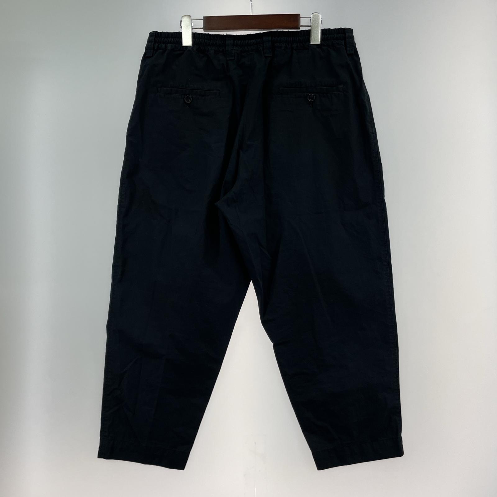 パンツ 18SS テーパードパンツ 46 ブラック