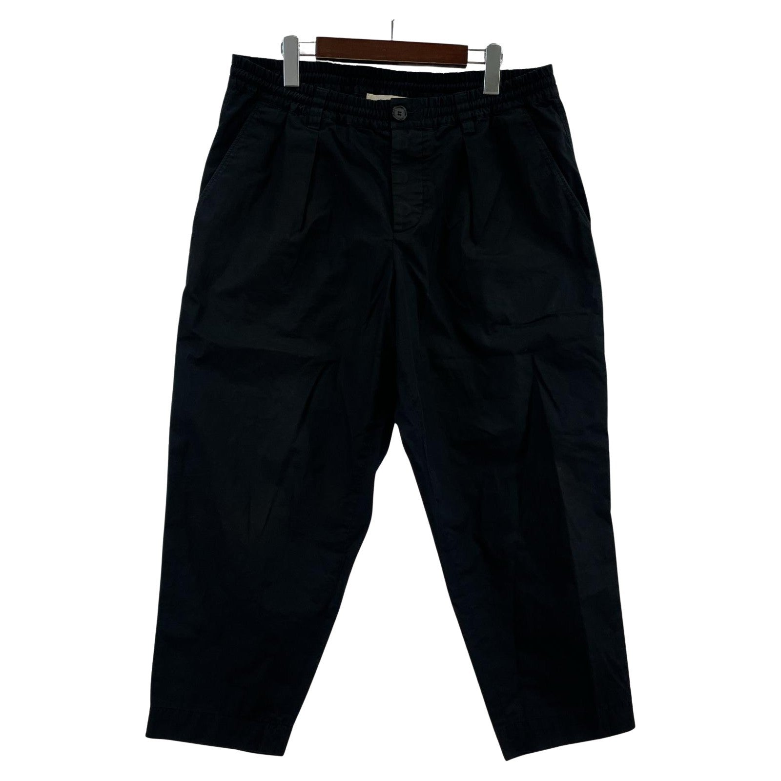 パンツ 18SS テーパードパンツ 46 ブラック