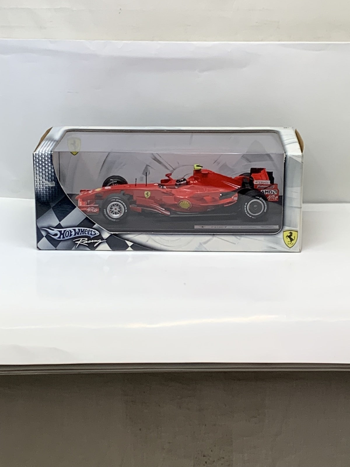 ホットウィール 1/18 F2007 K.ライコネン #6 スケールカー